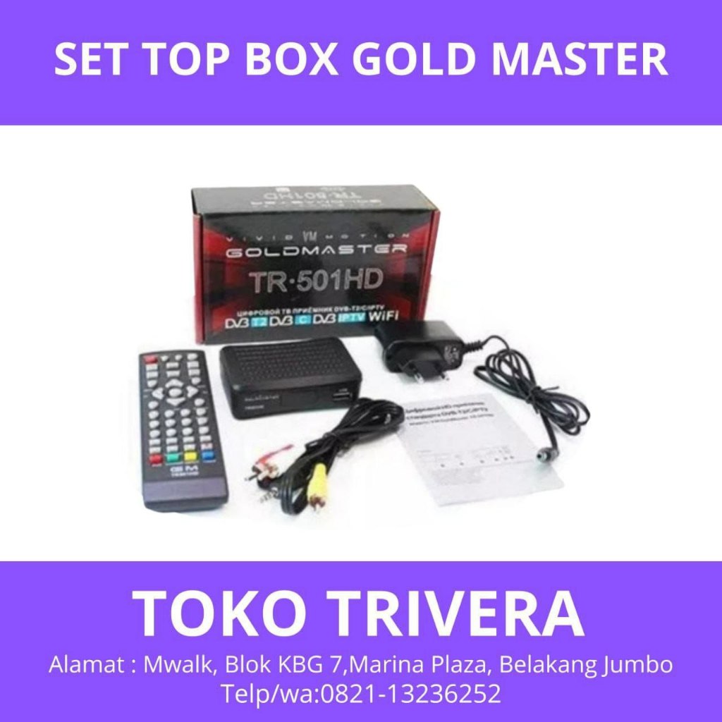 SET TOP BOX/SET TOP BOX GOLDMASTER