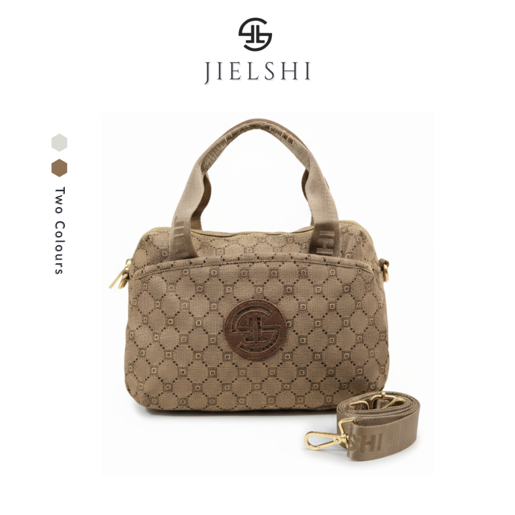 JIELSHI  Selempang Saskia 116-05-J# Tas Wanita - Slingbag Cewek Bahan Kulit PU Leather Premium