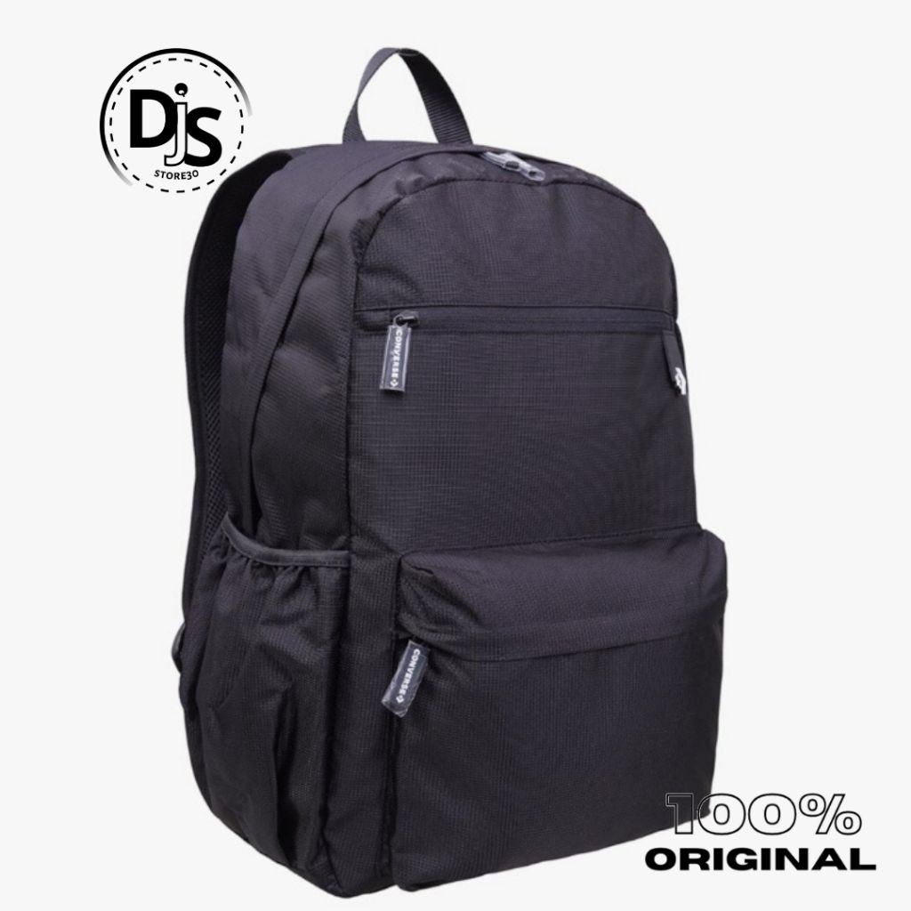 Tas Converse Original 100% Converse Unisex Backpack Black