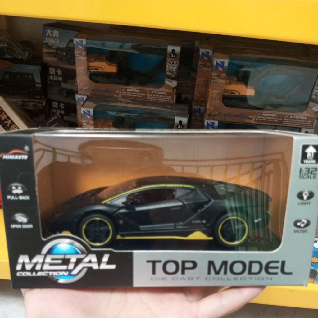 Miniatur Mobil Sport Diecast Mini auto