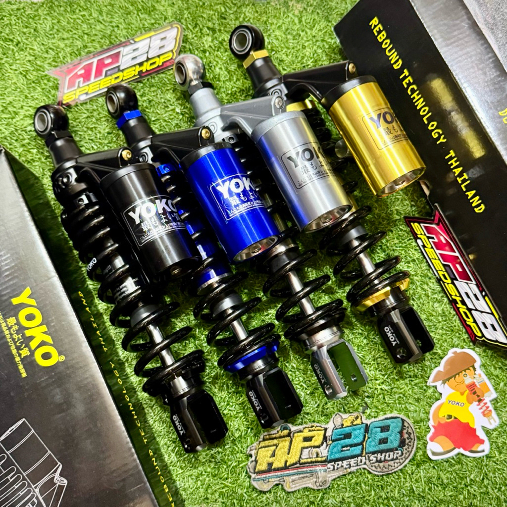 SHOCKBREAKER BELAKANG TABUNG ATAS FUNGSI - YOKO ORIGINAL MODEL G-PLUS GEN-2 PER SLIM - UKURAN 310MM 