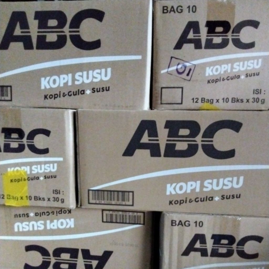 Kopi ABC susu 1 karton