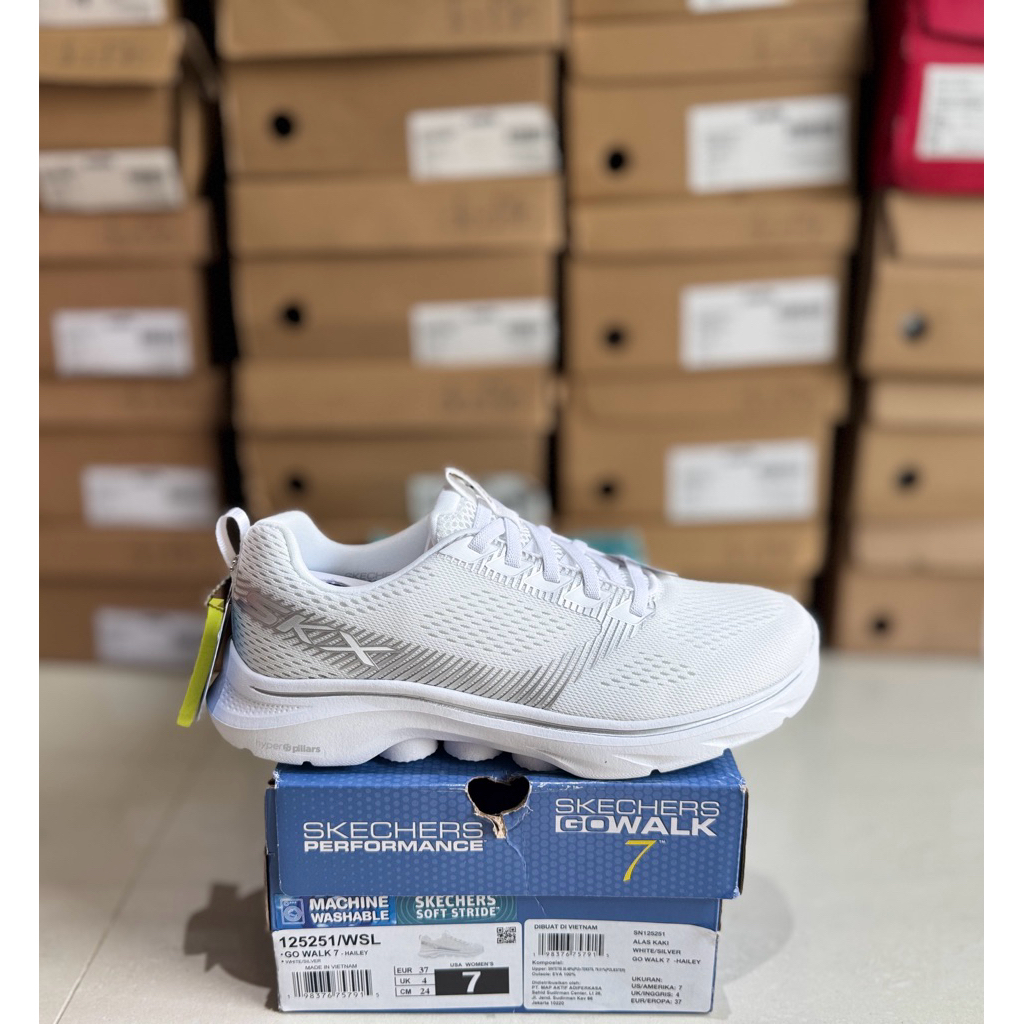 SKECHERS GO WALK  7 125251/WSL  SIZE 36/37.5/39