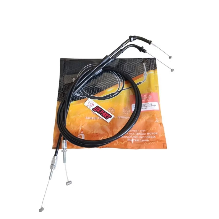 KABEL TALI GAS SET A DAN B ATAS BAWAH TIGER NEW REVO MEGAPRO NEW PRIMUS