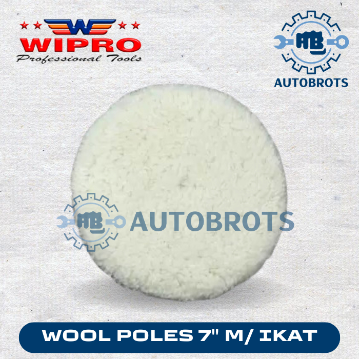 WIPRO Wool Poles 7" Model Ikat / Wool Polishing Wheel 7 Inch