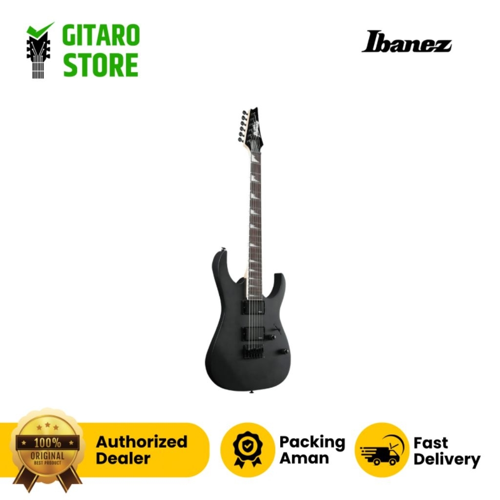 Gitar Elektrik Gitar Ibanez GRG121DX WNF Ibanez GRG121DX-BKF Electric Guitar - GRG 121 DX WNF