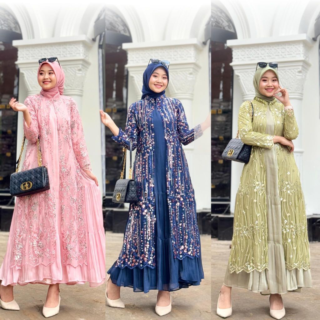 Amira Dress Journey Dress Journey Brukat Cantik