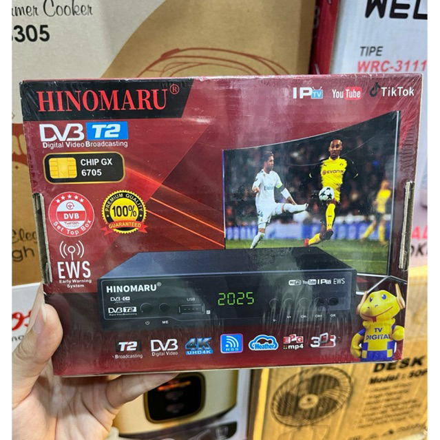 SET TOP BOX HINOMARU - STB HINOMARU- STB TV DIGITAL - STB DVB T2 MURAH - SETEL BOX - BOX TV DIGITAL 