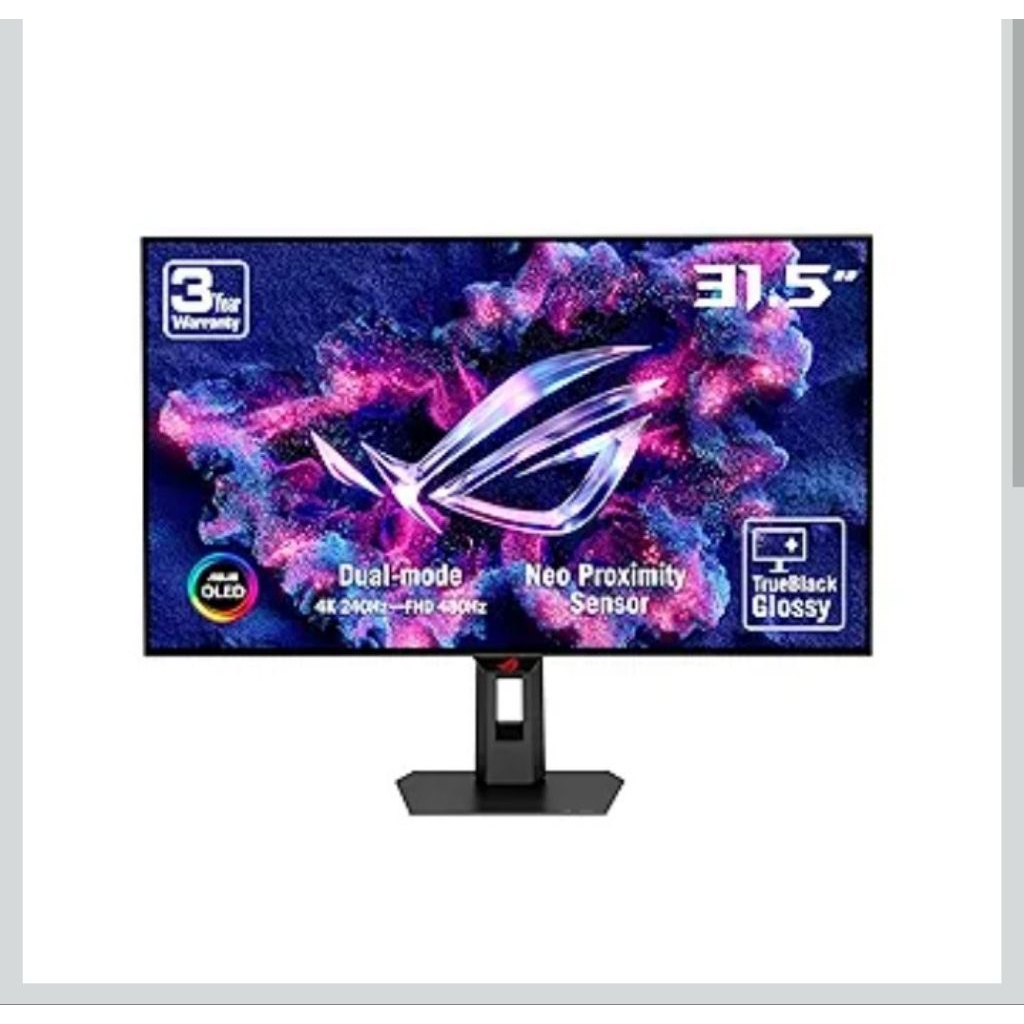 Monitor ASUS ROG Strix OLED XG32UCWMG 32" 4K(3840 x 2160) 240 Hz OLED 0.03ms(GTG) FreeSync Premium P