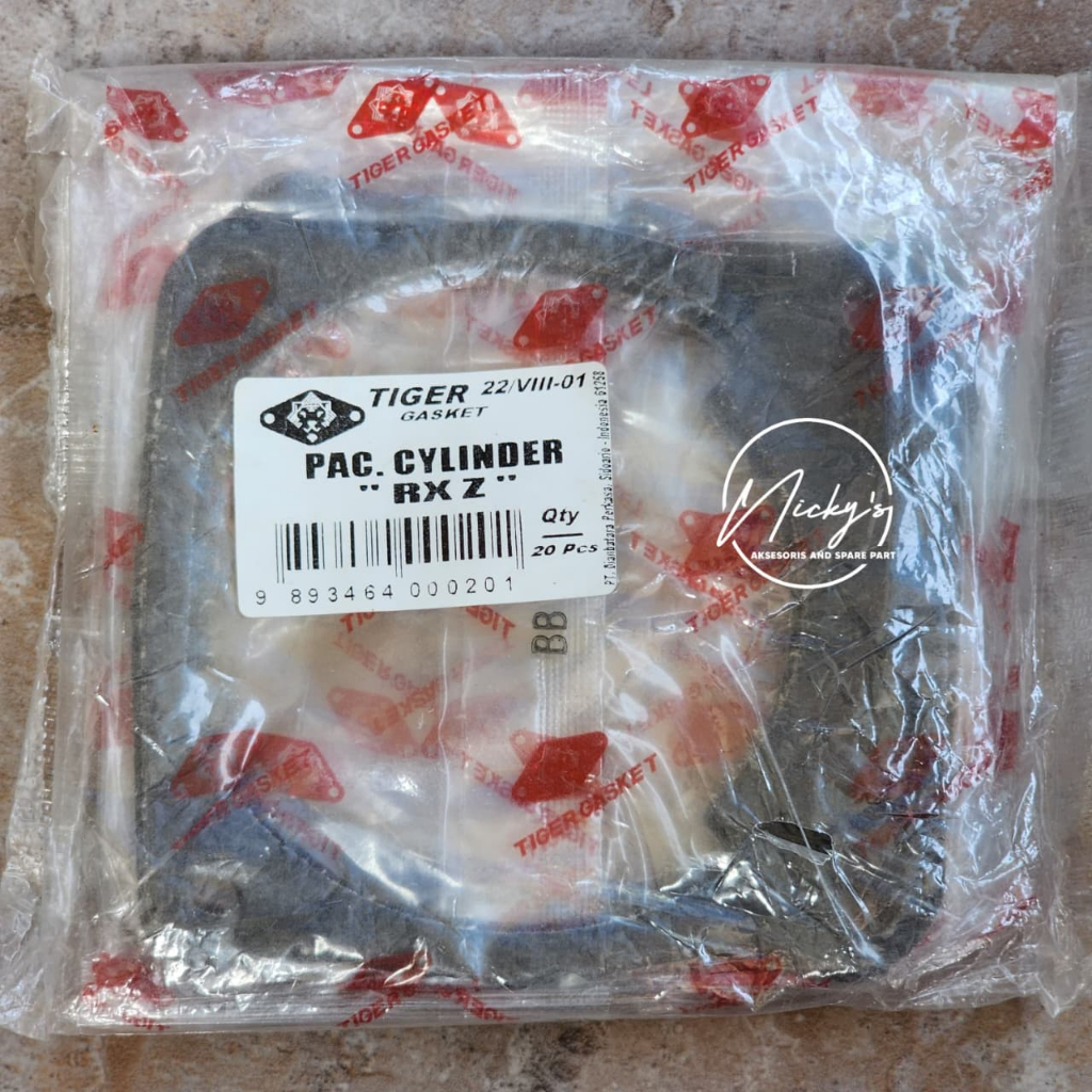 TGP Packing Pac Blok Packing Cylinder Pac Boring Blok Bawah BB Suzuki RXZ RZR RX Z 1985 1986 1987 19