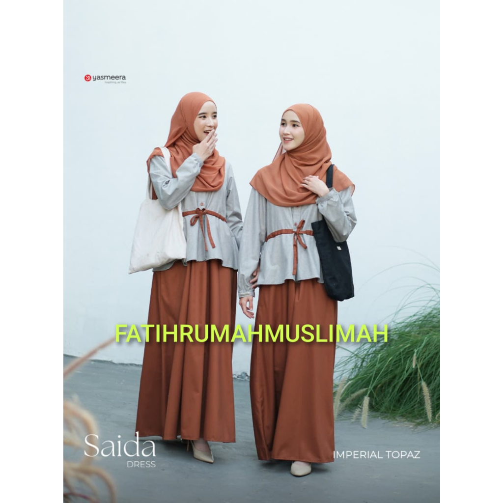 GAMIS DEWASA / GAMIS YASMEERA / GAMIS WANITA / GAMIS SAIDA / GAMIS SAIDA / YASMEERA