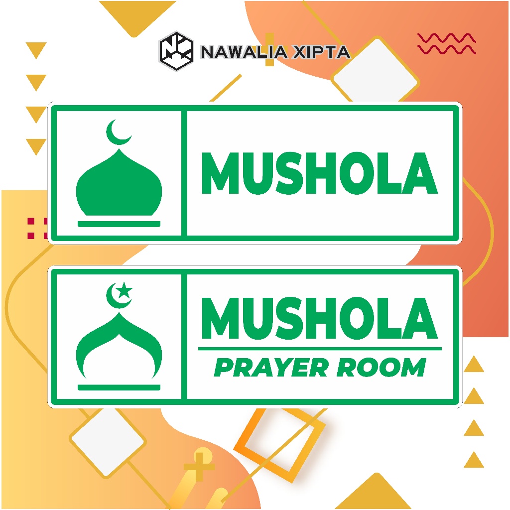 Sign Akrilik Mushola Minimalis
