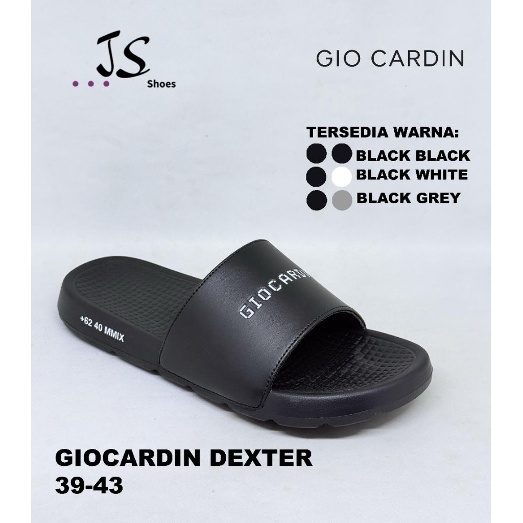 GIO CARDIN DEXTER - SANDAL SLOP STYLISH PRIA DEWASA MERK GIO CARDIN