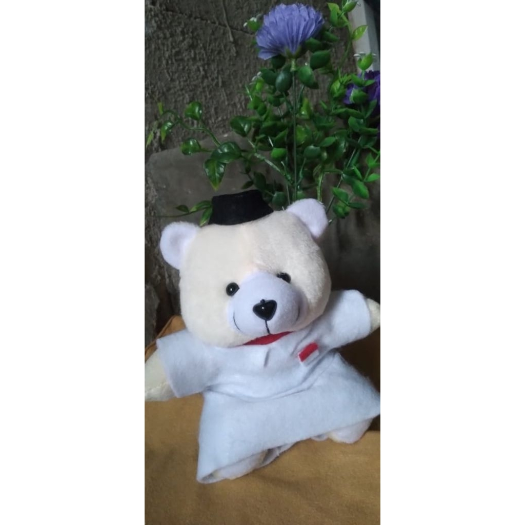 boneka paskibra perempuan 15cm