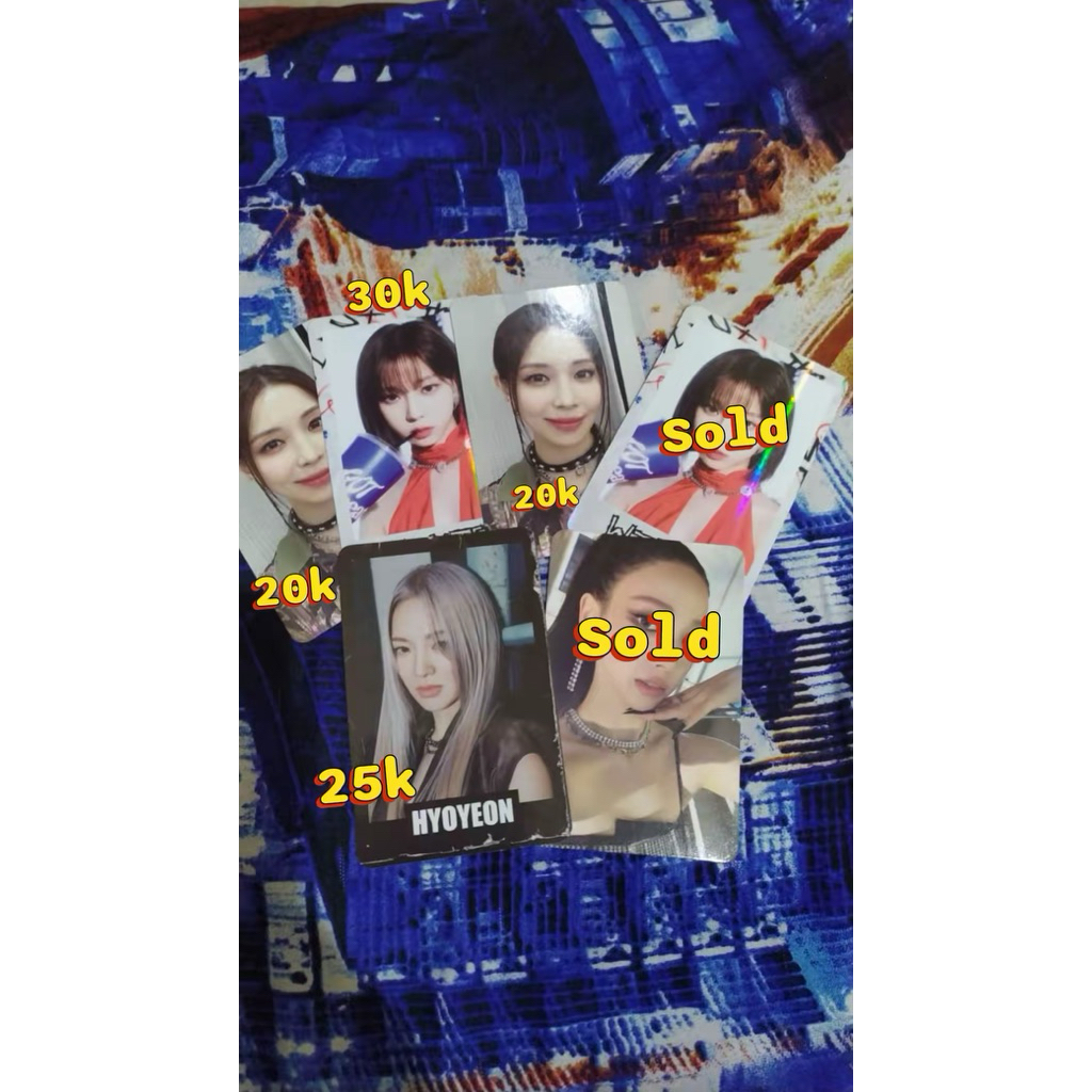 [Official] Photocard (PC) Member Got The Beat (Boa, Hyoyeon, Winter)