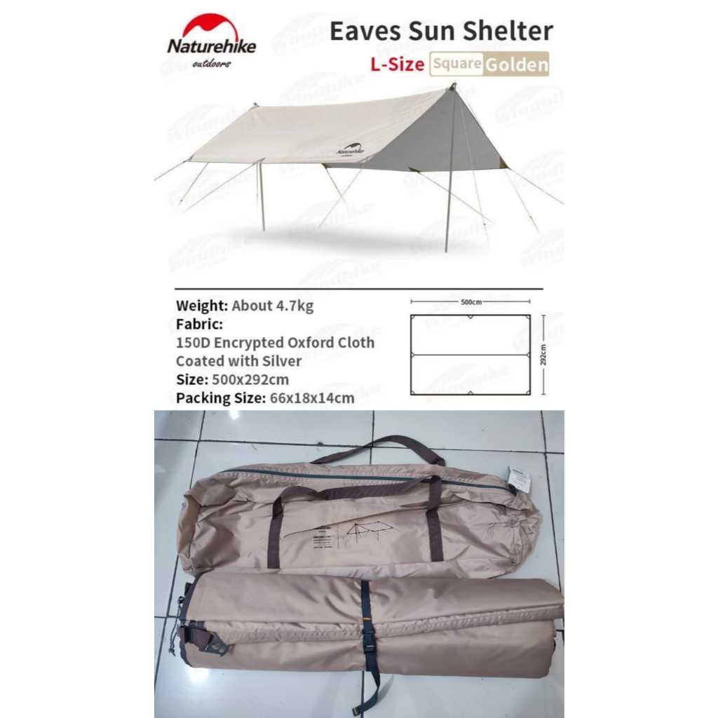 Naturehike Flysheet Girder Tarp Shelter NH20TM006