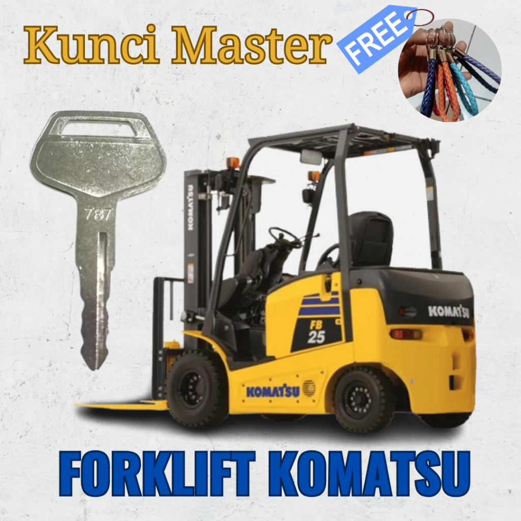 Kunci Forklift Komatsu 787 Original Equipment Key Alat Berat Sparepart Komatsu