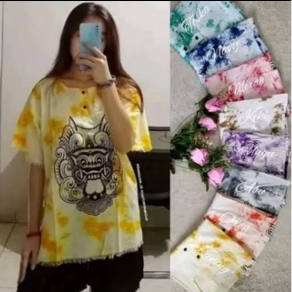BAJU BARONG BALI DEWASA BAJU SANTAI ATASAN BARONG DEWASA PRIA WANITA baju barong bali