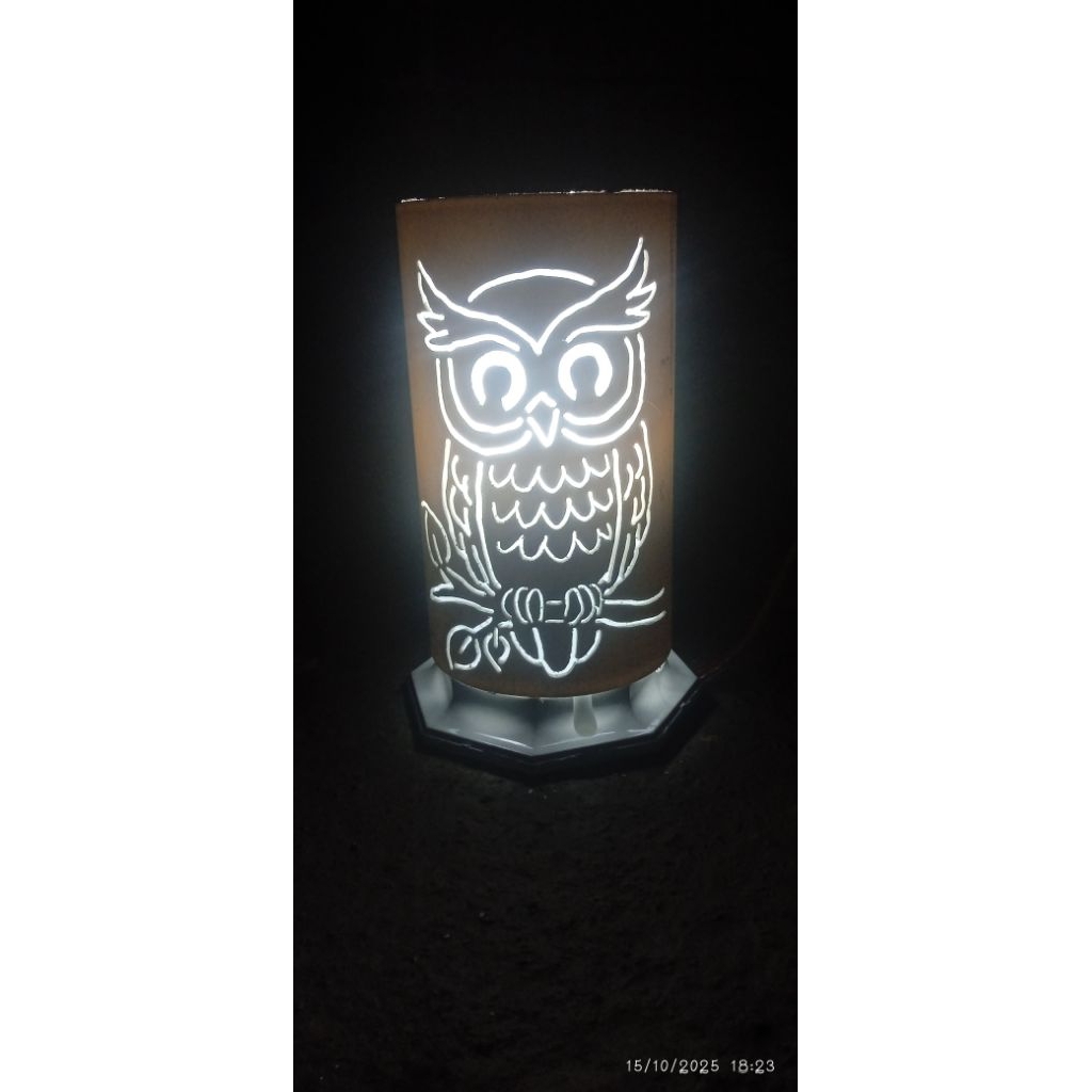 lampu hias bentuk burung hantu