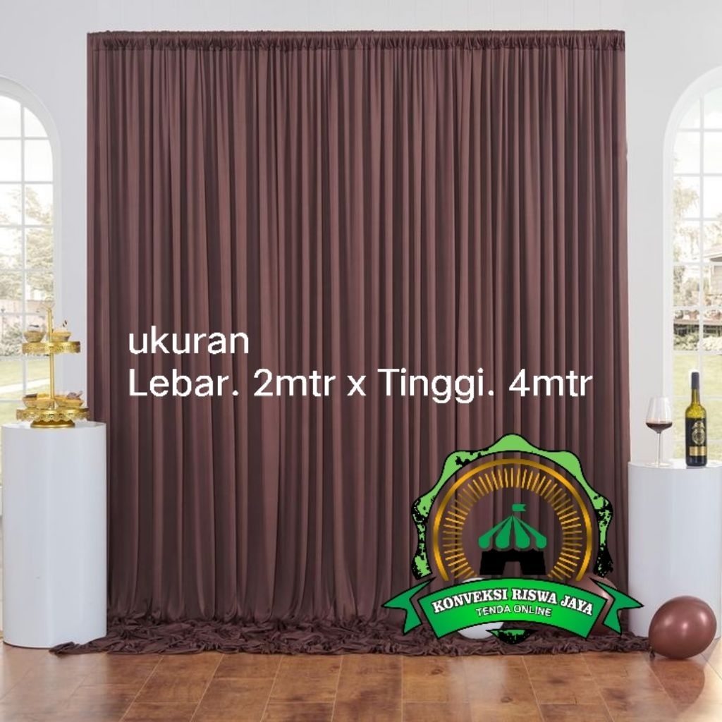 backdroup pesta/backdroup wedding kain filamint/abutay [wajib baca deskripsi sebelum melakukan pemes