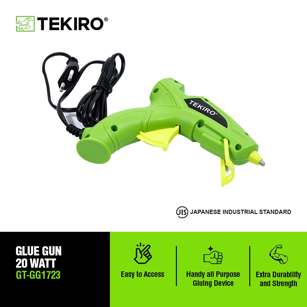 TEKIRO LEM TEMBAK 20 WATT /GLUE GUN / TOOLS - ALAT PERKAKAS / LEM TEMBAK TEKIRO