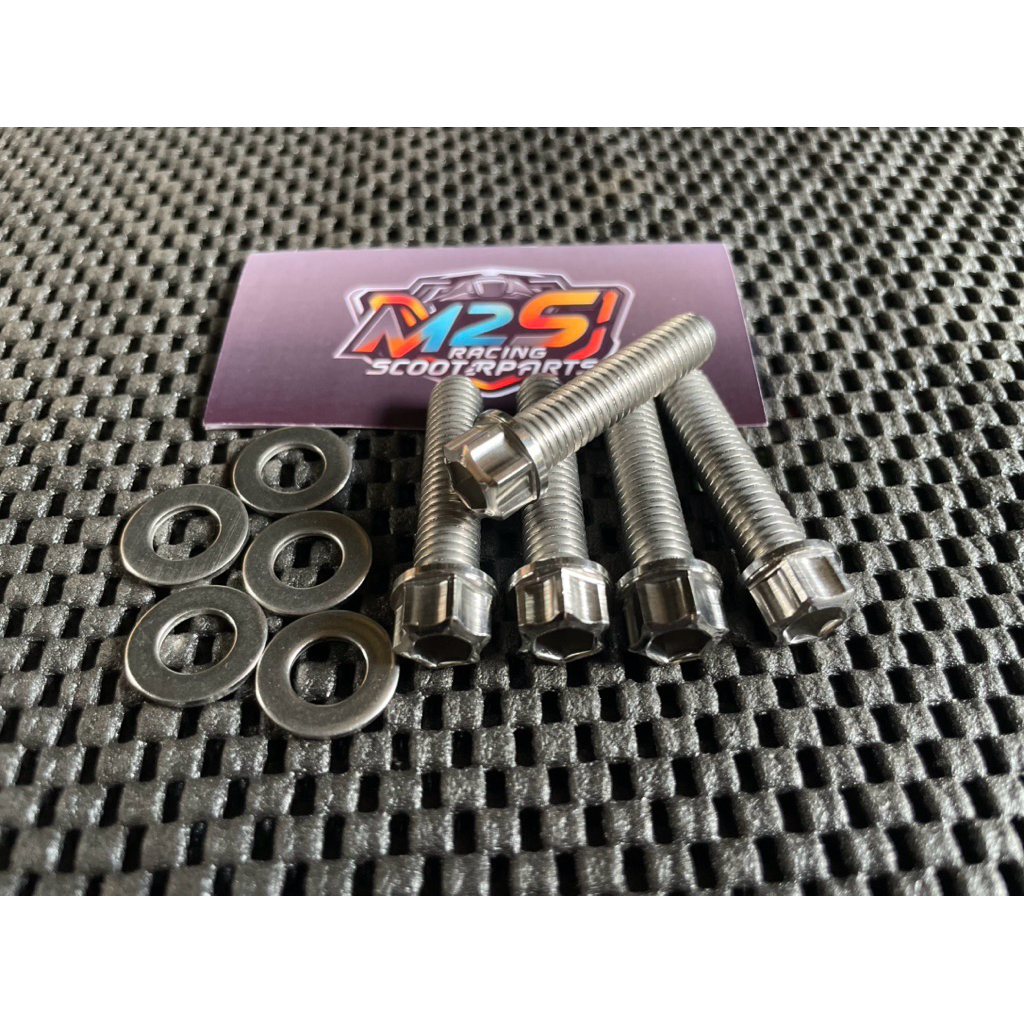 baut velg depan semuah vespa matic vespa matic sprint iget vespa primavera baut stenlis m8 baut 2 ku