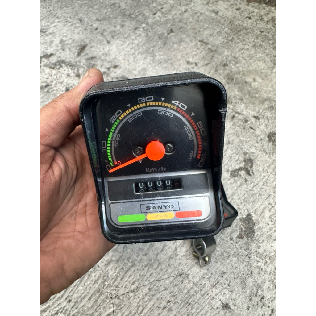 SPIDOMETER SANYO SEPEDA BALAP ROBOT LOWRIDER TANPA KABEL DAN GEAR