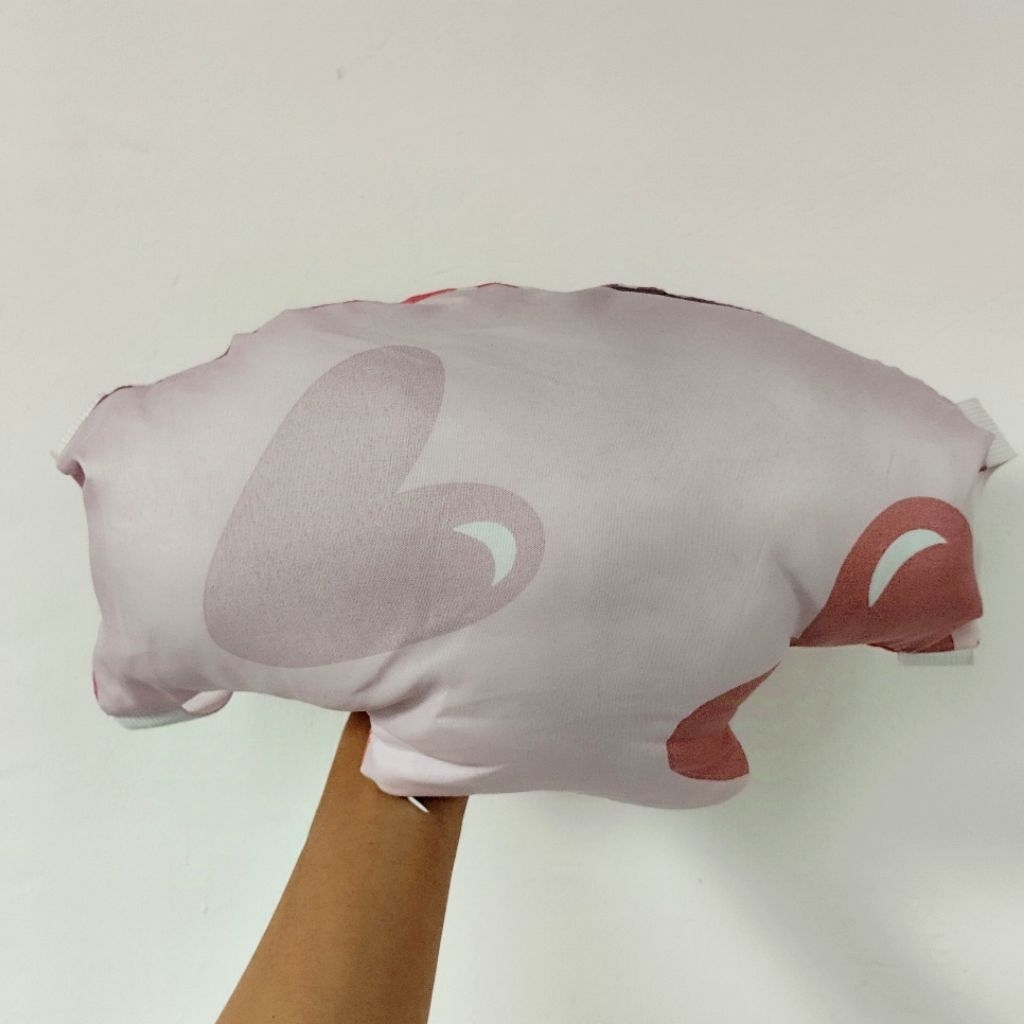 Bantal Stang Motor Love Pink (Bisa Instan)