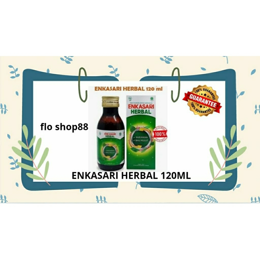ENKASARI HERBAL / ENKASARI HERBAL 120ML / ENKASARI HERBAL SARIAWAN