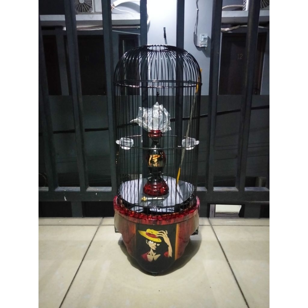 Sangkar helopet pleci waterslide decal mix airbrush fullset (ring pisah)