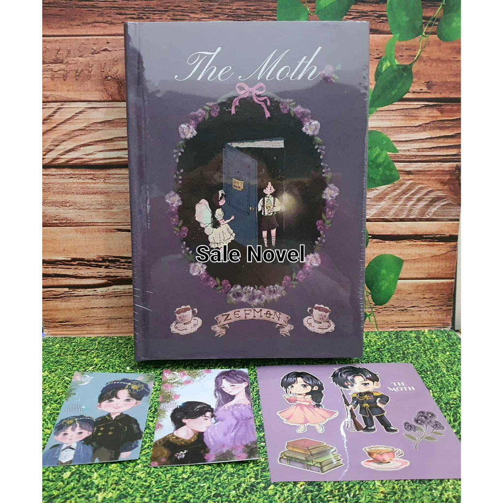 READY The Moth by Zefmon NOVEL COVER SAN