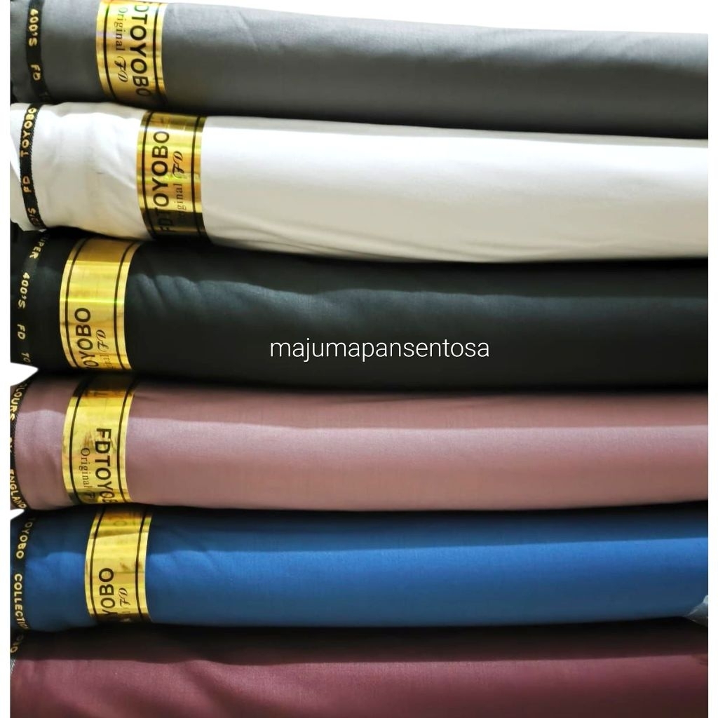 Kain Katun Toyobo Sulam ( HARGA PER PANJANG SETENGAH METER ) / Kain Toyobo Fodu Sulam / Kain Katun /