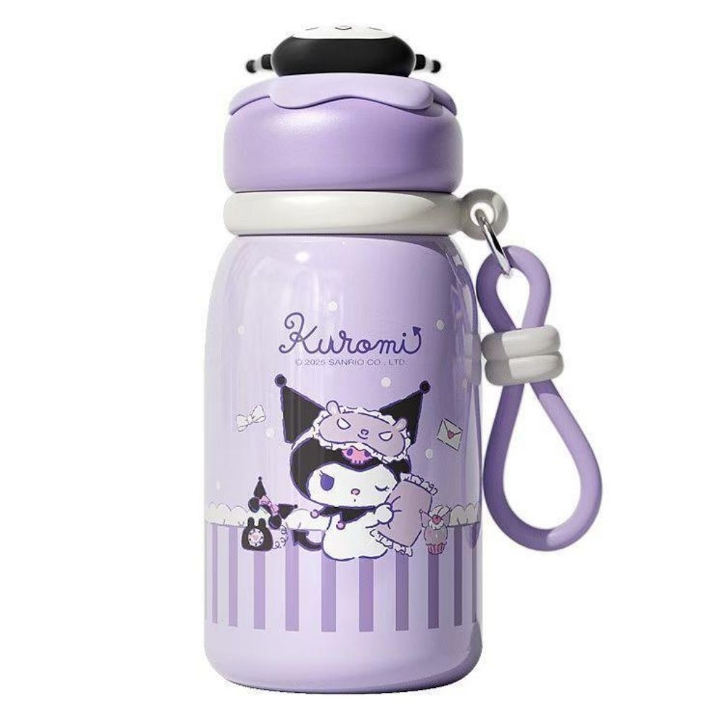 Thumbler Anak Kuromi / Botol Thumbler Anak Kuromi/ Thumbler Anak Lucu Kuromi/ Thumbler anak Viral