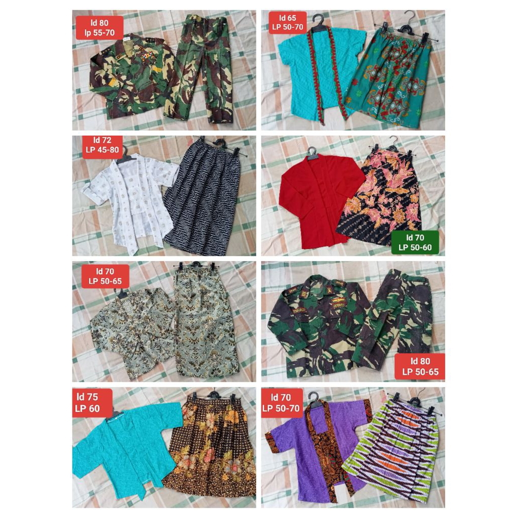 setelan profesi anak//preloved//murah