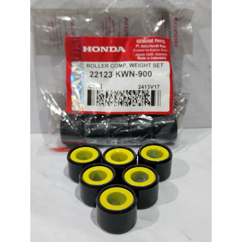 ROLLER WEIGHT 22123-KWN-900 ALL VARIO LED 125 ORIGINAL AHM