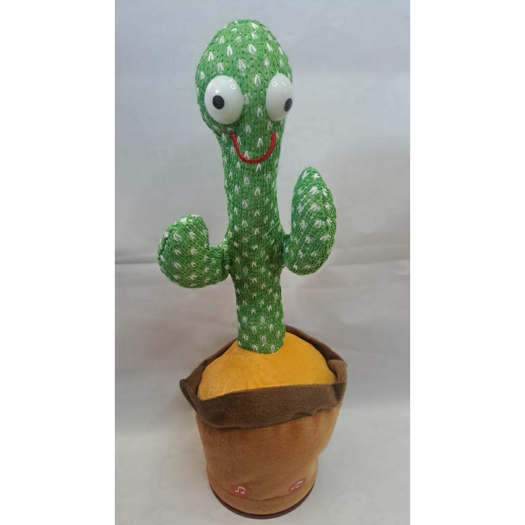 Mainan Anak Kaktus Bergoyang Kaktus Rekam Suara Viral