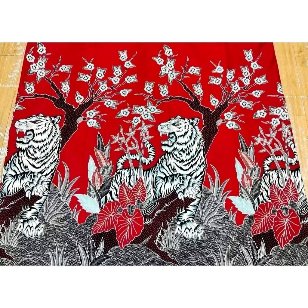 Kain Batik Katun Premium Motif Harimau