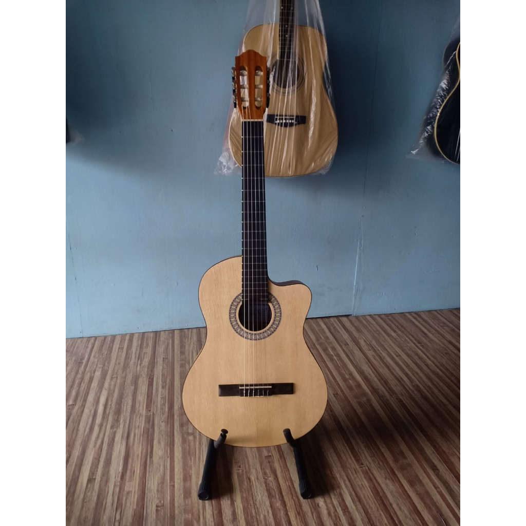 GITAR KLASIK CLASSIC NYLON DLUXE DC-10 DAN DCC-10 UKURAN 4/4 ORIGINAL