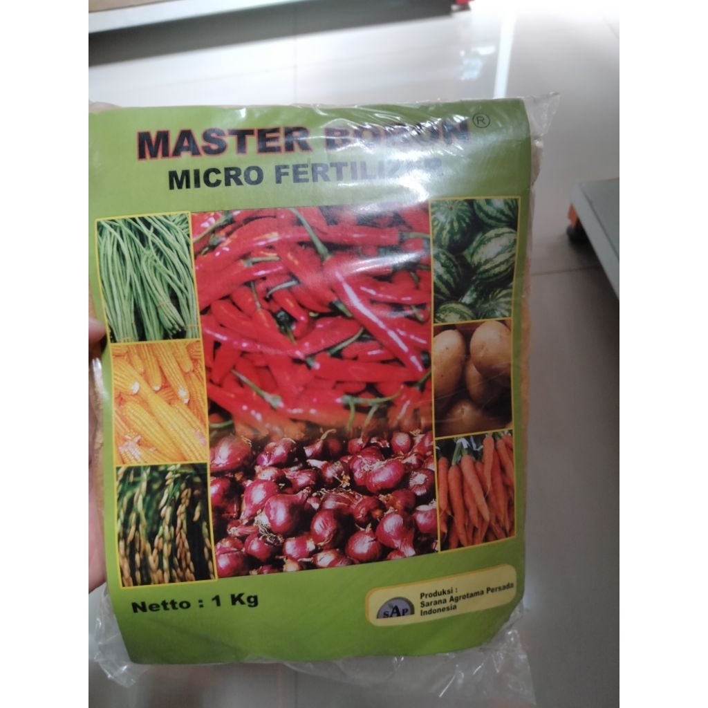 Master Boron, Pupuk Boron kemasan 1kg