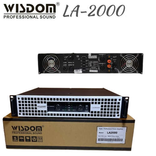 Power Amplyfier Wisdom LA2000 Power Wisdom LA 2000