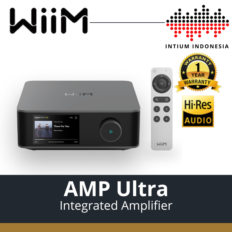 WiiM AMP Ultra Streaming Amplifier with Premium ESS ES9039Q2M DAC