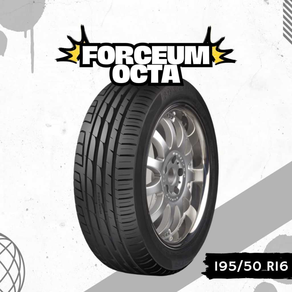 Ban Mobil FORCEUM OCTA ukuran 195 50 Ring 16