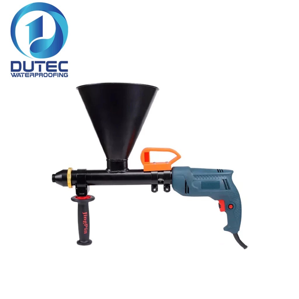 Electric Cement Grouting Gun Mesin Grouting Elektrik Semen Otomatis
