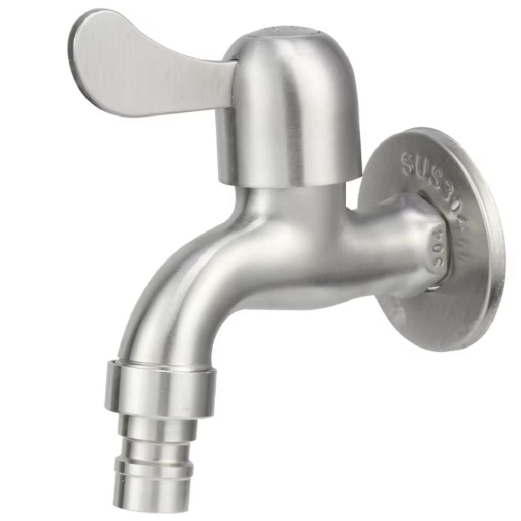 Kran Air Taman Stainless SUS 304 / Kran Tembok Stainless SUS 304 - KRAN TEMBOK