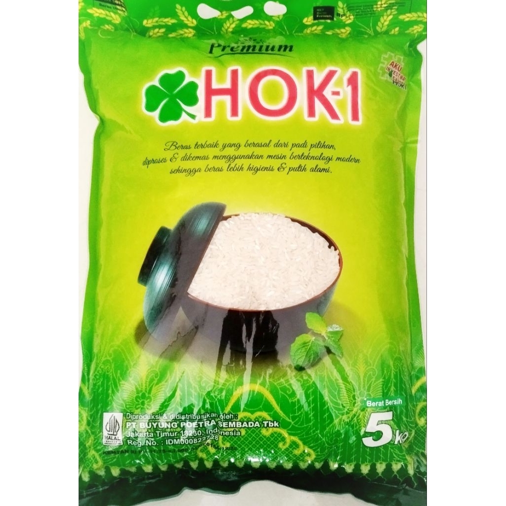 Beras Premium Hoki 5kg