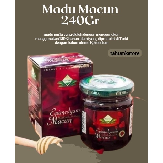 MADU MACUN PROMIL ASLI TURKI 240 GR ORIGINAL EXP 2030