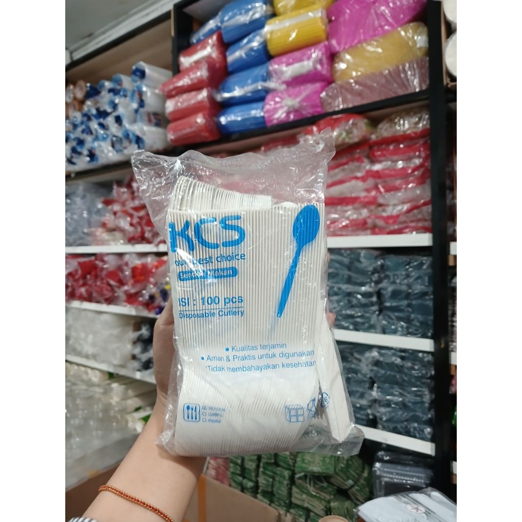 Sendok Makan Putih KCS