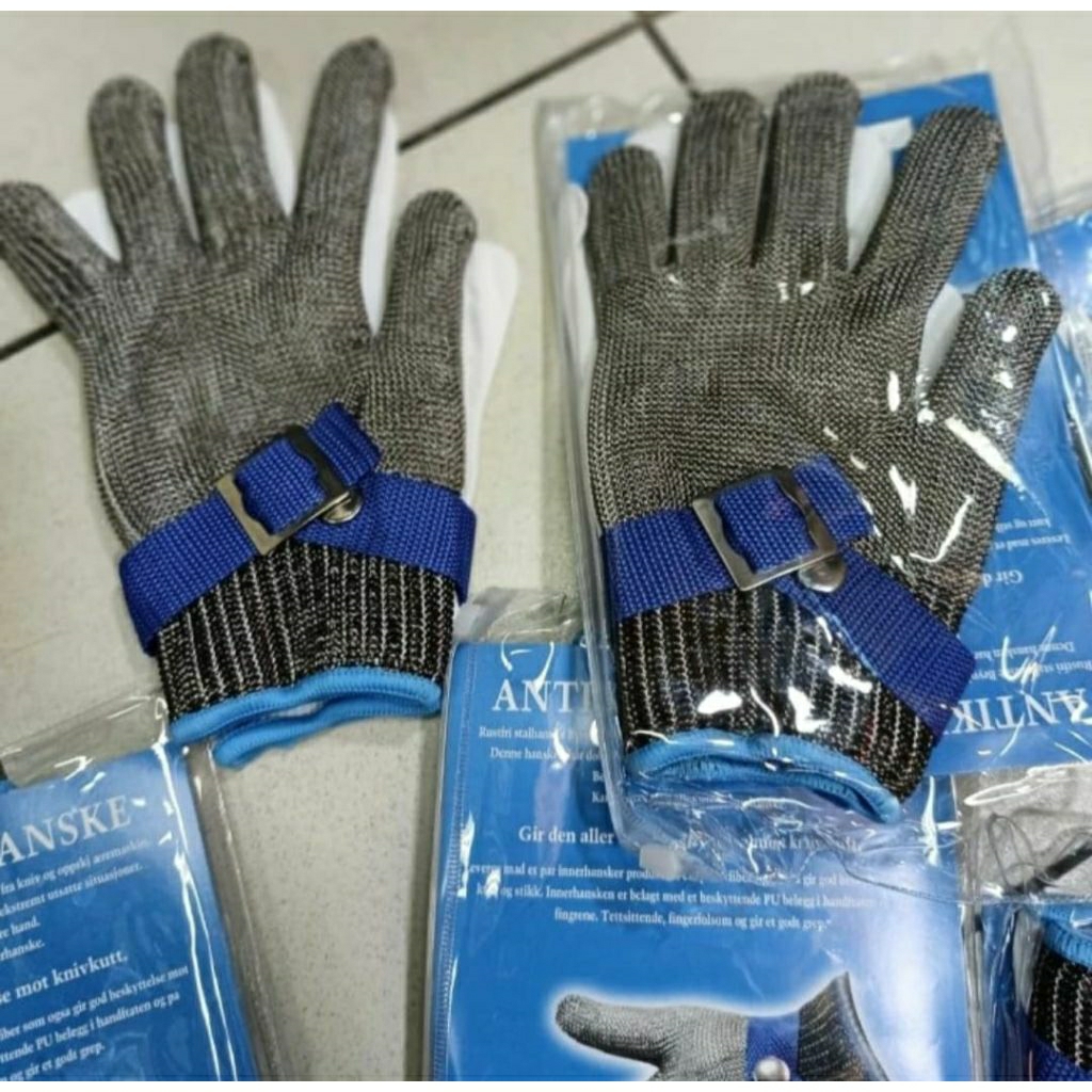 SARUNG TANGAN BAJA / SARUNG TANGAN ANTI CUT / SARUNG TANGAN BESI