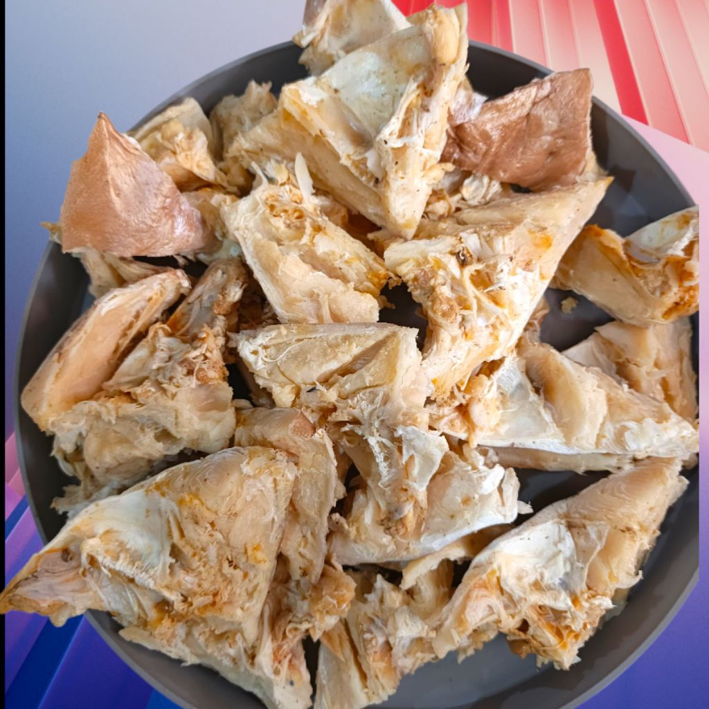 Tulang jambal/tulang rahang ikan asin jambal