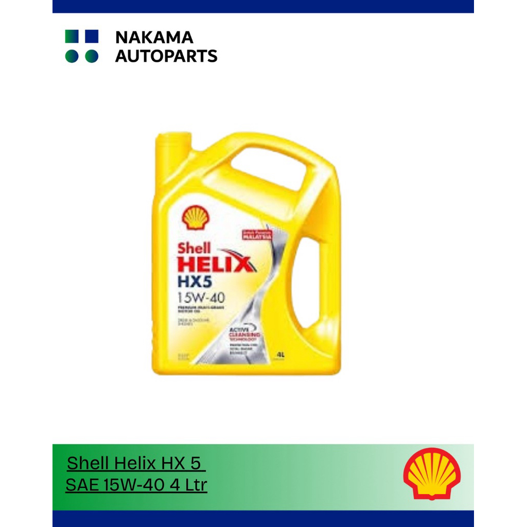 Oli Mobil Oli Shell Helix HX5 4 Liter
